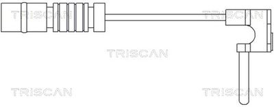 Сигнализатор, износ тормозных колодок TRISCAN 8115 23006 для CHRYSLER CROSSFIRE