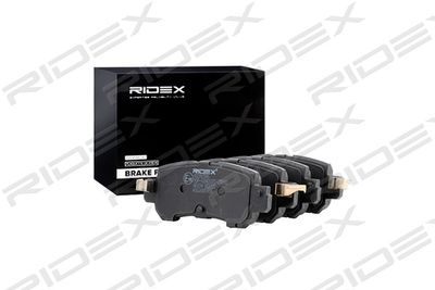 Комплект тормозных колодок, дисковый тормоз RIDEX 402B0586 для MAZDA CX-3