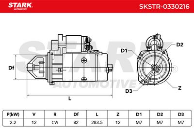 стартер STARK SKSTR-0330216