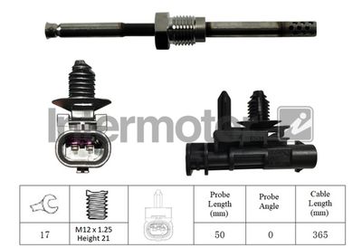 Sensor, exhaust gas temperature Intermotor 27102