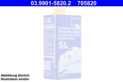 ATE Remvloeistof SL DOT 4 (03.9901-5820.2)