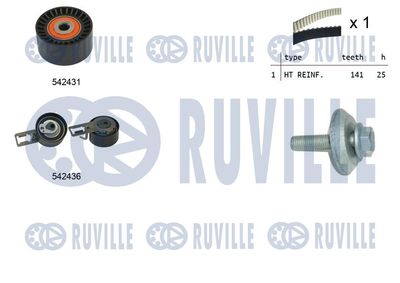 Комплект ремня ГРМ RUVILLE 550368 для MITSUBISHI ASX