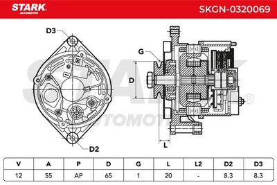 генератор STARK SKGN-0320069