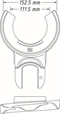 TALER DE PRESARE PRESA ARC HAZET 490015A 4