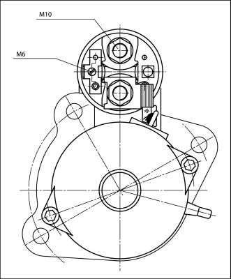 Startér PRESTOLITE ELECTRIC 861036