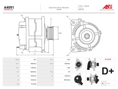 generátor AS-PL A4091