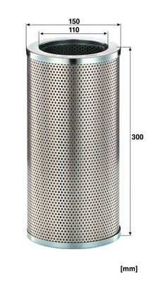 Hydraulisch filter (patroon) past: ADAMS 660, 660 B, 660 PF, 777, 777 PF  ALLIS CHALMERS HD14, HD14C, HD15C, HD15G, HD19, HD41, HD41B  AVELING-BARFORD WXL024  BARBER GREENE 828, CA 60, CB 60
