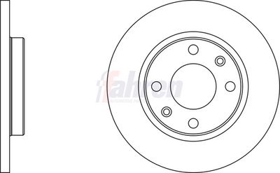 Fahren Brake Disc FBD6011