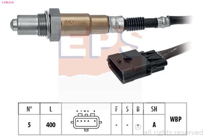 Sonda lambda EPS 1.998.516