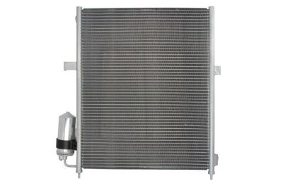 A/C condensator (met droger) past: MITSUBISHI L200, L200 / TRITON 2.5D 01.04-12.15