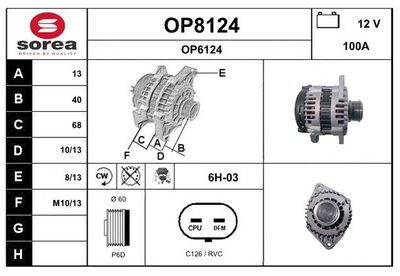 GENERATOR SNRA OP8124