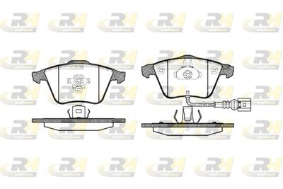 Bremsbelagsatz, Scheibenbremse
