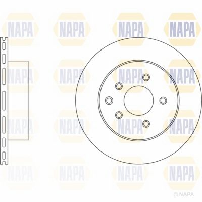 Brake Disc NAPA PBD8491