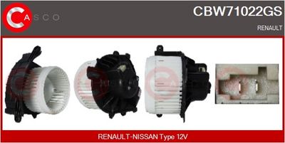VENTILATOR HABITACLU CASCO CBW71022GS
