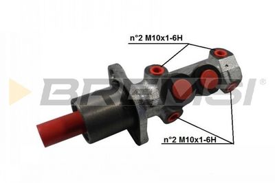 Главный тормозной цилиндр BREMSI PB0176 для PEUGEOT 205