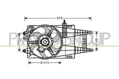 LüFTER MOTORKüHLUNG