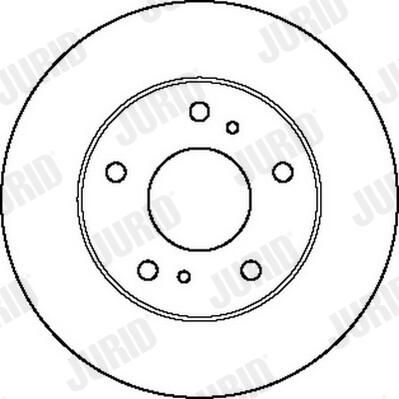 BREMSSCHEIBE JURID 562115JC 1