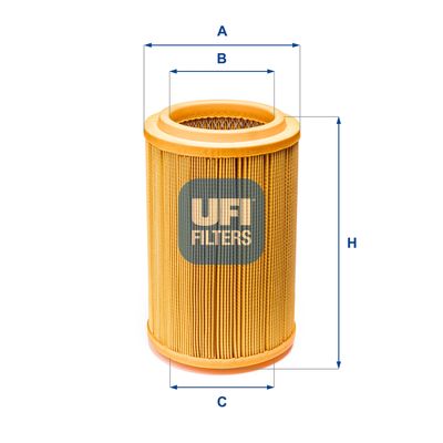 UFI 27.E34.00 Воздушный фильтр  для KIA K2500 (Киа K2500)