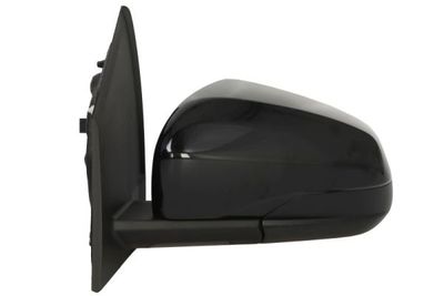 Zijspiegel Links (elektrisch, in reliëf, under-coated) past: CHEVROLET SPARK  OPEL KARL 01.15-
