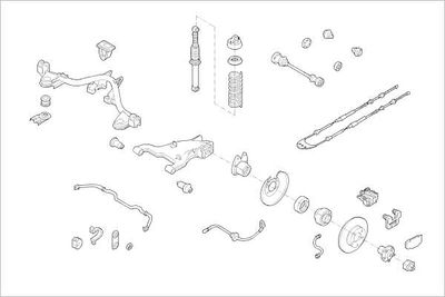 RADAUFHäNGUNG DELPHI OEFORD000001343R