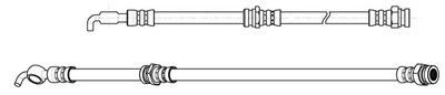 CEF 512421 Тормозной шланг  для MAZDA 323 F V (BA) 2.0 24V