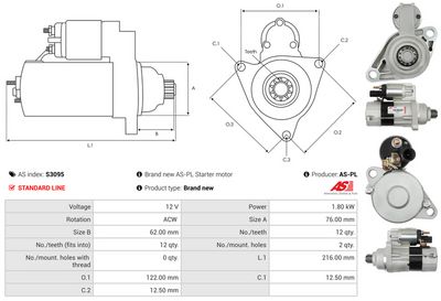STARTER AS-PL S3095 4