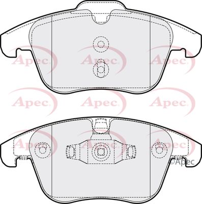 Brake Pad Set APEC PAD2085