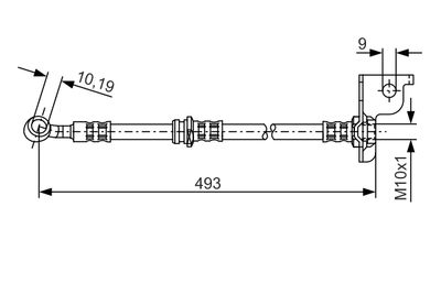 BOSCH Bremsschlauch