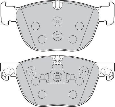 BREMSBELAGSATZ SCHEIBENBREMSE VALEO 301130 1