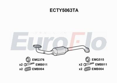 Katalizator EUROFLO 1741040130