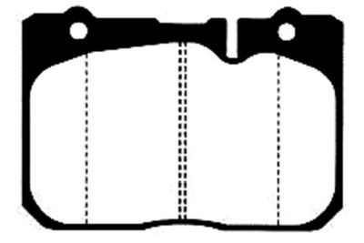 Kavo Parts Комплект тормозных колодок, дисковый тормоз