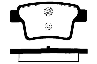 Комплект тормозных колодок, дисковый тормоз RAICAM RA.0897.0 для BYD M6