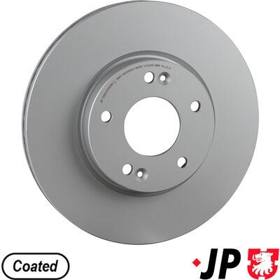 спирачен диск JP GROUP 3563103200