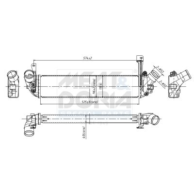 INTERCOOLER COMPRESOR