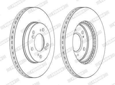 DISC FRANA FERODO DDF829C 1