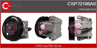 CASCO CSP72106AS Насос гидроусилителя руля для FORD FOCUS II седан (DB_, FCH, DH)