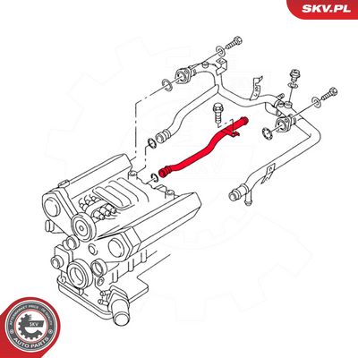 CUPLAJ CONDUCTA LICHID RACIRE ESEN SKV 43SKV779 2