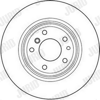 JURID 562092J Тормозные диски  для BMW 3 купе (E46) M3 CSL