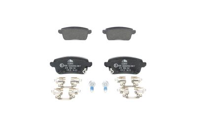 BREMSBELAGSATZ SCHEIBENBREMSE ATE 13047026512 2