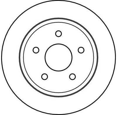 BREMSSCHEIBE TRW DF4178 1