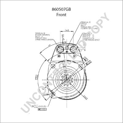 Startér BOM-Prestolite 860507GB