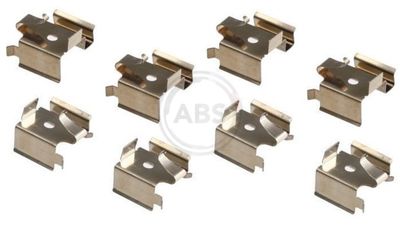 Priedų komplektas, diskinių stabdžių trinkelės