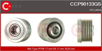 FULIE ALTERNATOR CASCO CCP90133GS