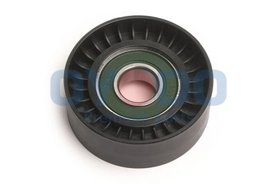 Įtempiklio skriemulys, V formos rumbuotas diržas