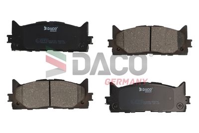Комплект тормозных колодок, дисковый тормоз DACO Germany 323937 для TOYOTA AVALON