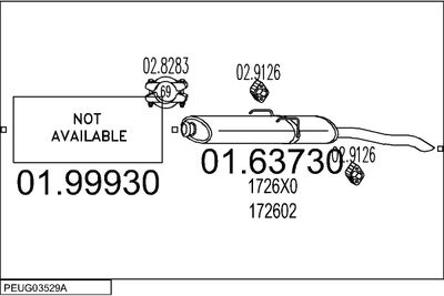 SISTEM DE ESAPAMENT MTS PEUG03529A002368