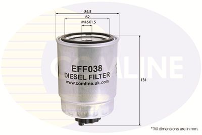 COMLINE EFF038 Топливный фильтр  для PEUGEOT 106 (Пежо 106)