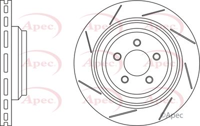 Brake Disc APEC DSK3223