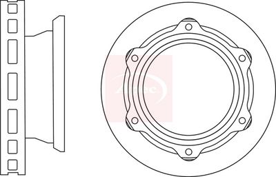 APEC Brake Disc DSK2892