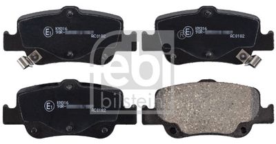 Brake Pad Set, disc brake 170285